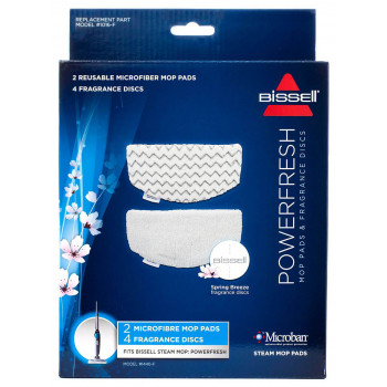 1016F Bissell PowerFresh™ Steam Mop Replacement Pads & Fragrance Discs 1016F Bissell PowerFresh™ Steam Mop Replacement Pads & Fragrance Discs